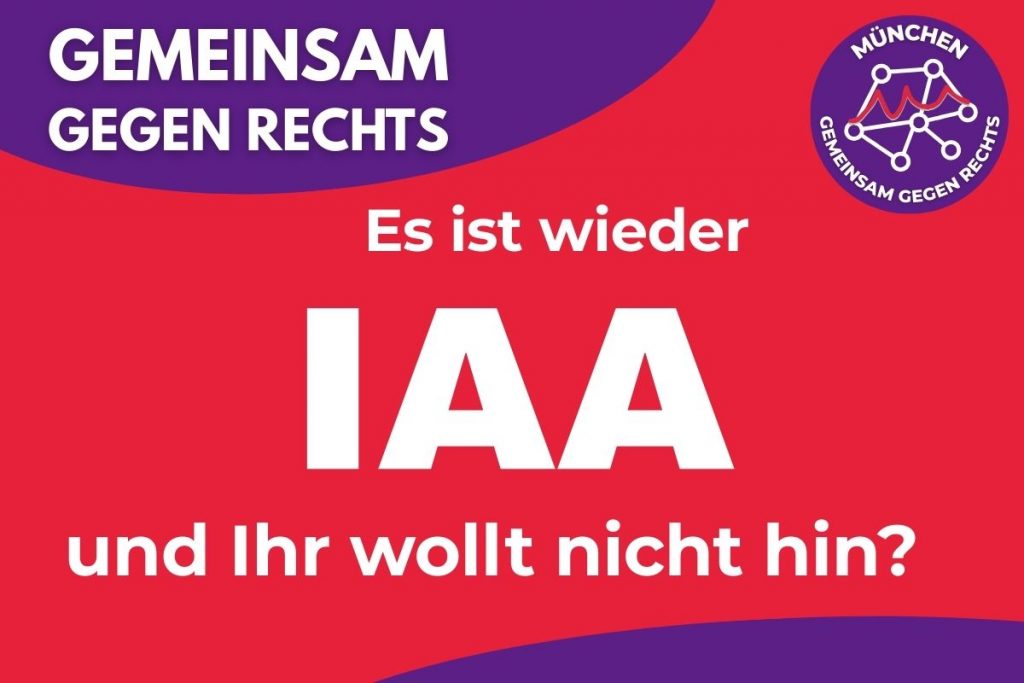 Es ist wieder IAA und Ihr wollt nicht hin?